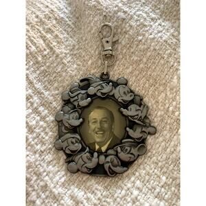 Walt Disney Mickey Mouse Through the Years Frame Pin Trading Lanyard Charm